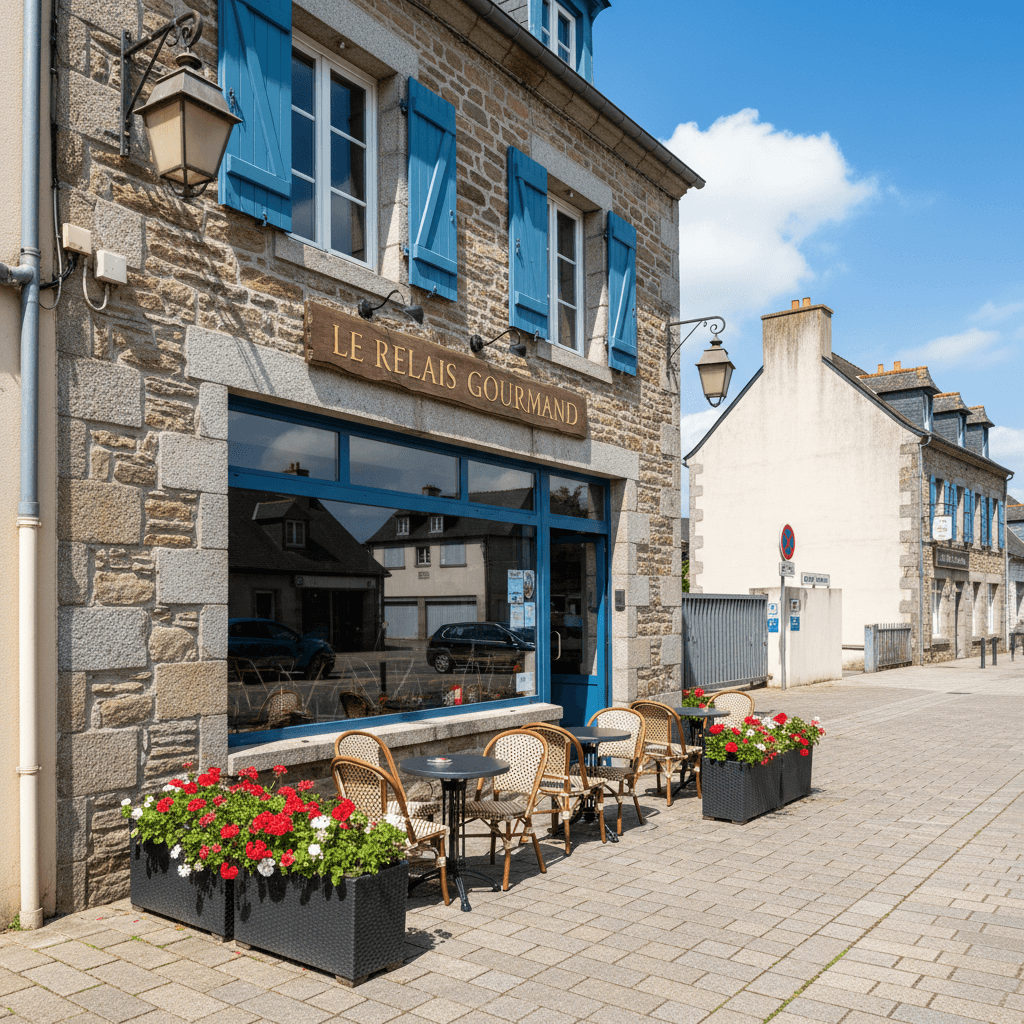 Restaurant 250m² à Questembert : terrasse - licence IV - Image 1
