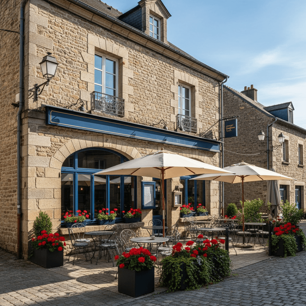 Bar-brasserie à Corrèze : terrasse - licence IV - Image 1