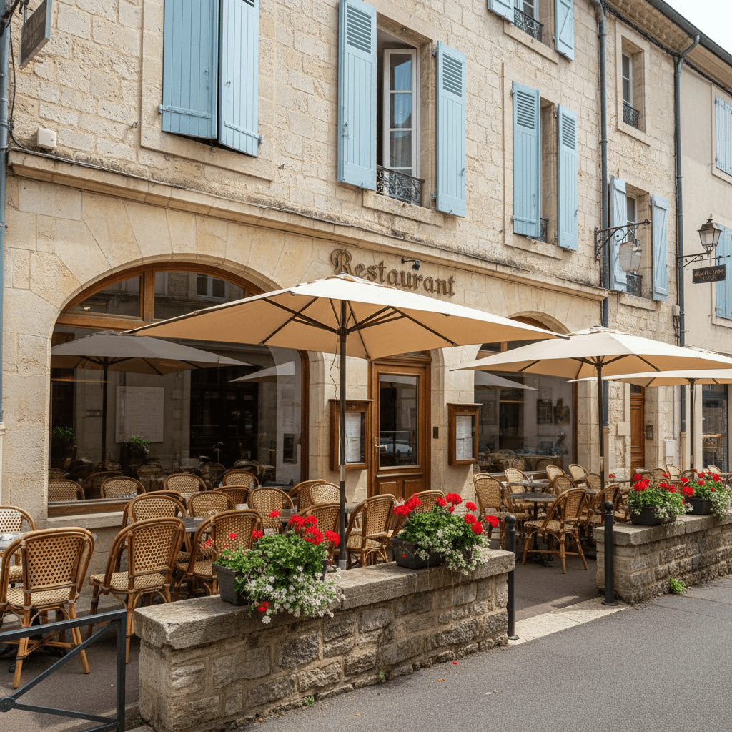Restaurant 600m² à Le Vigan : terrasse - licence IV - Image 1
