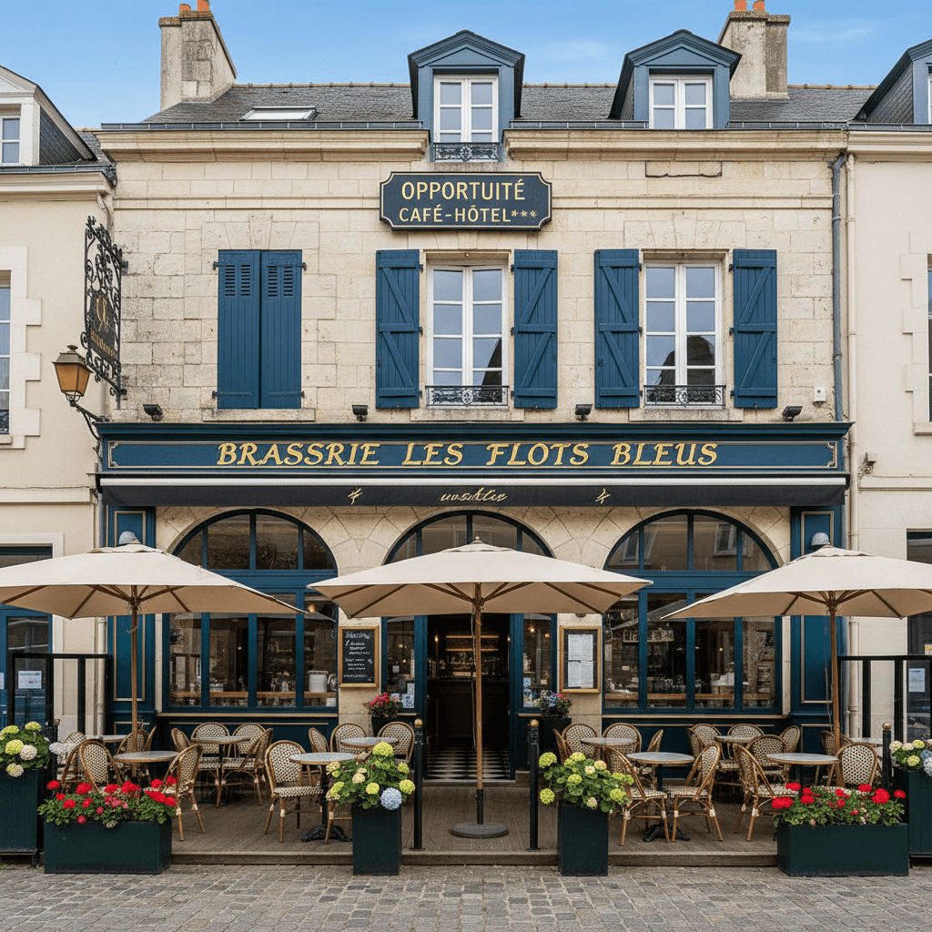 Bar-brasserie à Les Sables-D'Olonne : terrasse - licence IV - Image 1