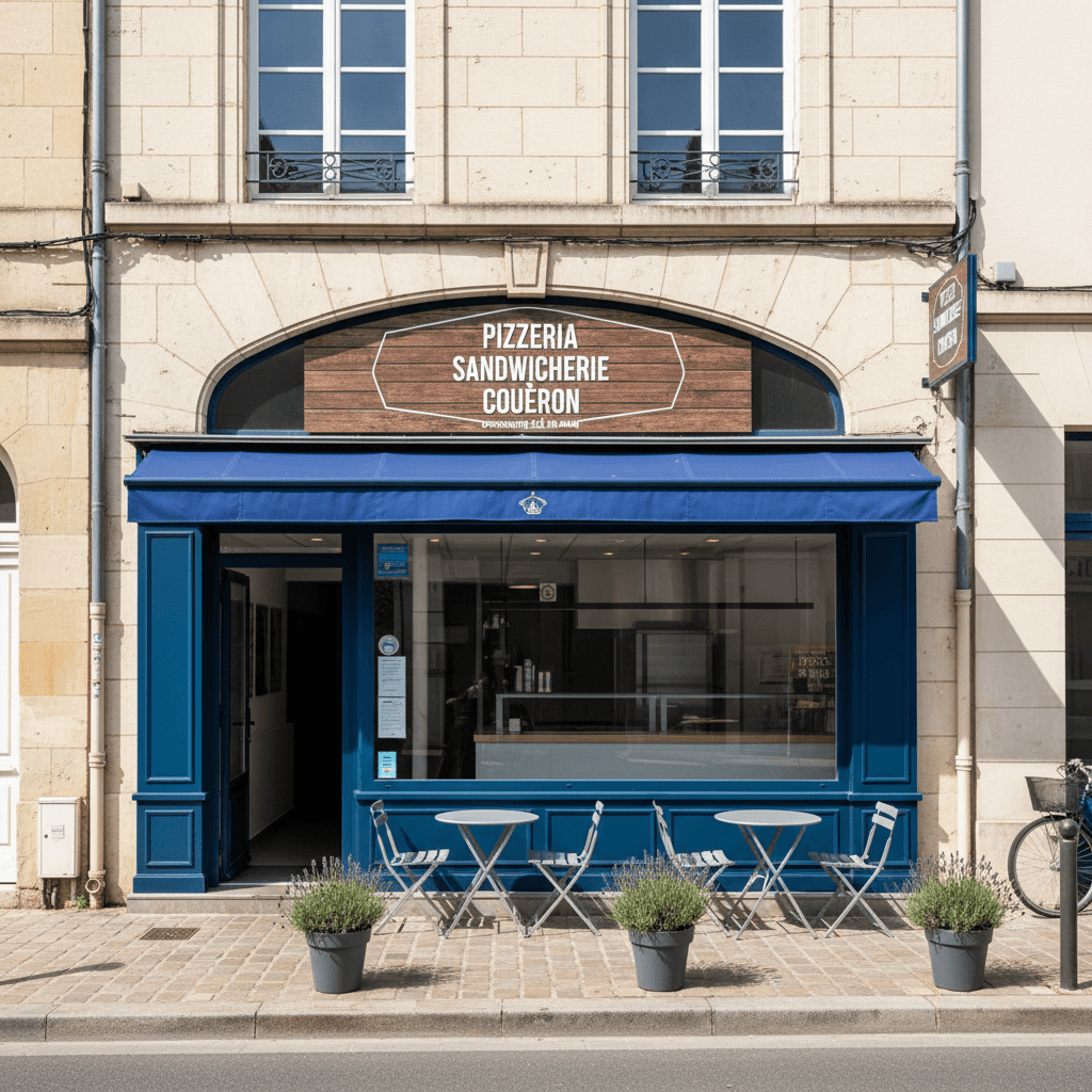 Fast-food 60m² à Couëron : terrasse - licence IV - Image 1