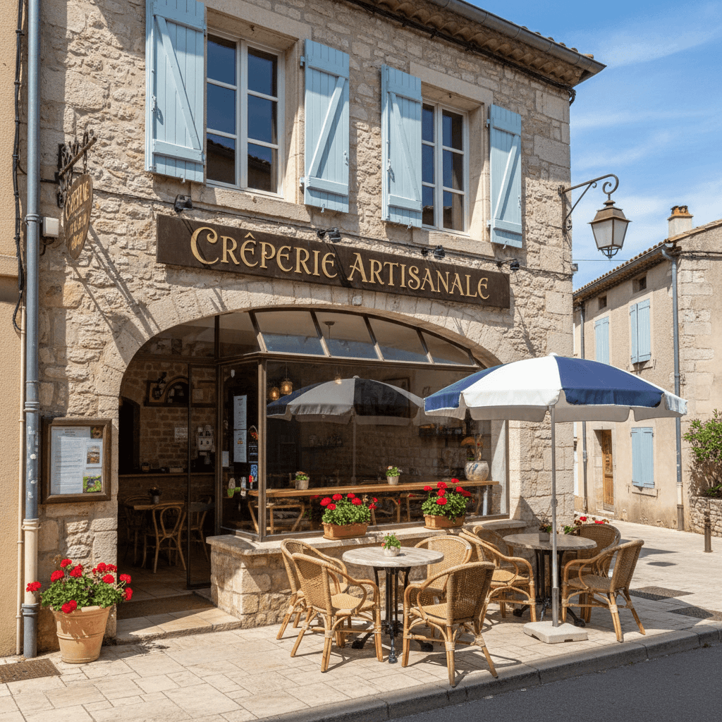 Fast-food à Roquebrune-Sur-Argens : terrasse - extraction - Image 1