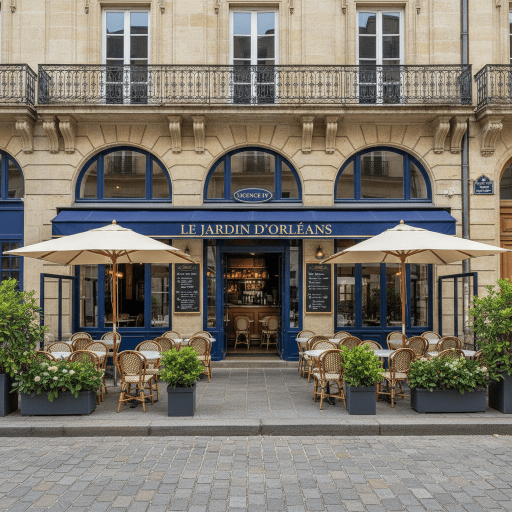 Restaurant à Orléans : terrasse - licence IV - Image 1