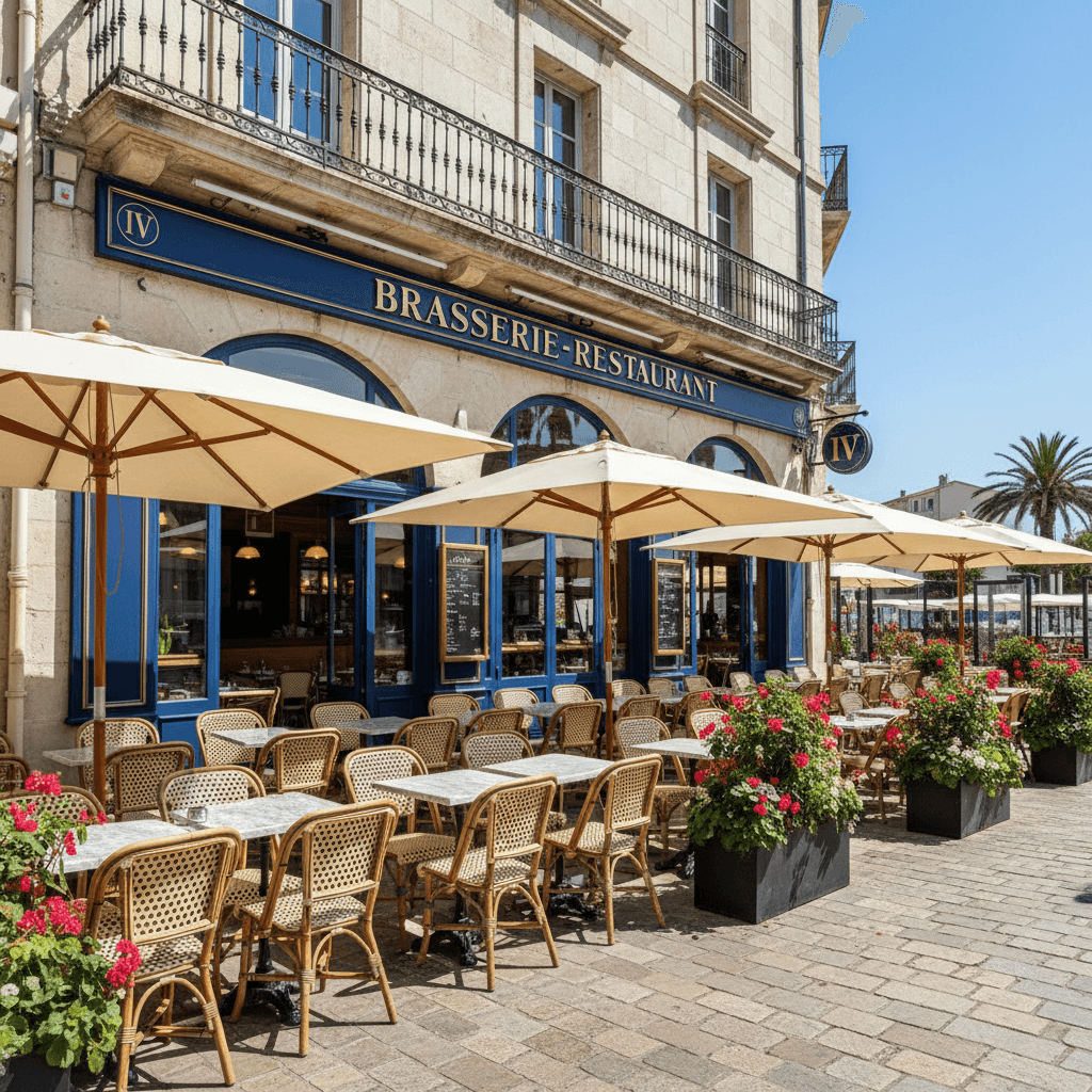 Restaurant à Perpignan : terrasse - licence IV - Image 1