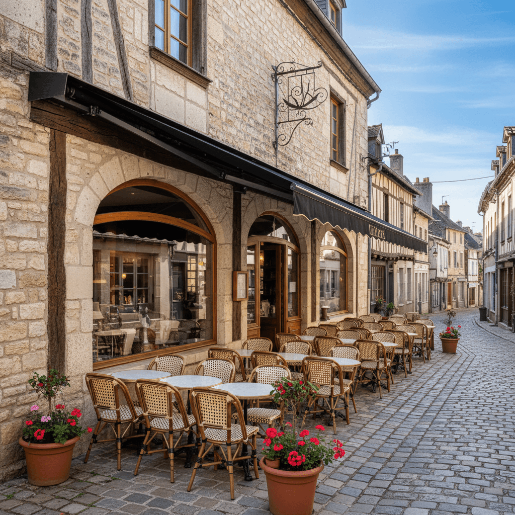 Restaurant 222m² à Villeréal : terrasse - licence IV - Image 1