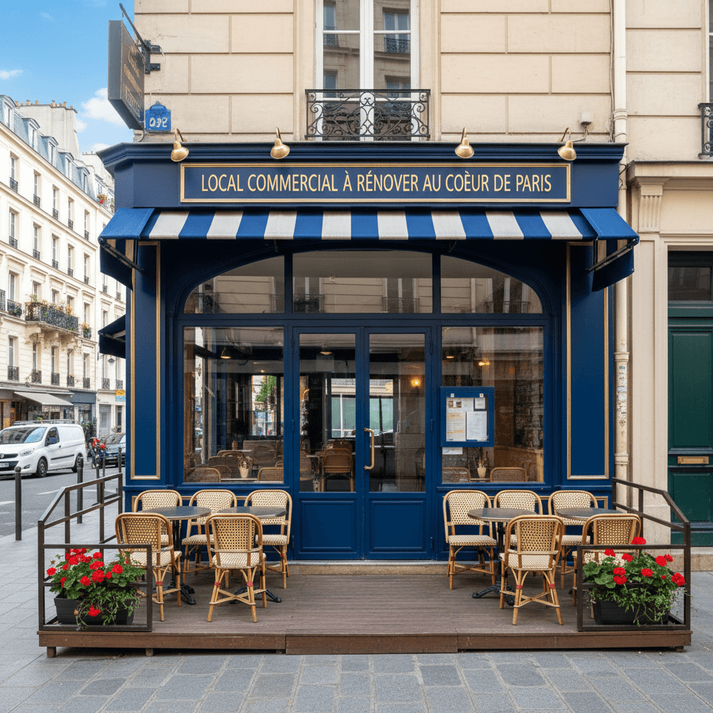 Local Commercial à Rénover au Cœur de Paris - Image 1