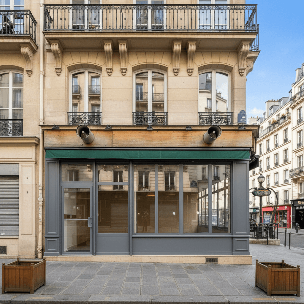 Local commercial à vendre au cœur de Paris
