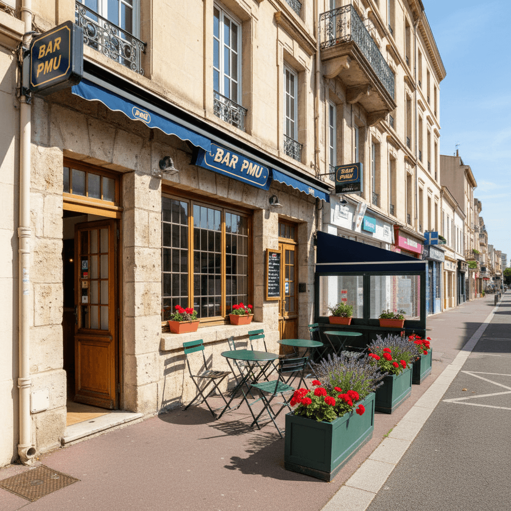 Bar-brasserie 46m² à Marseille : terrasse - licence IV