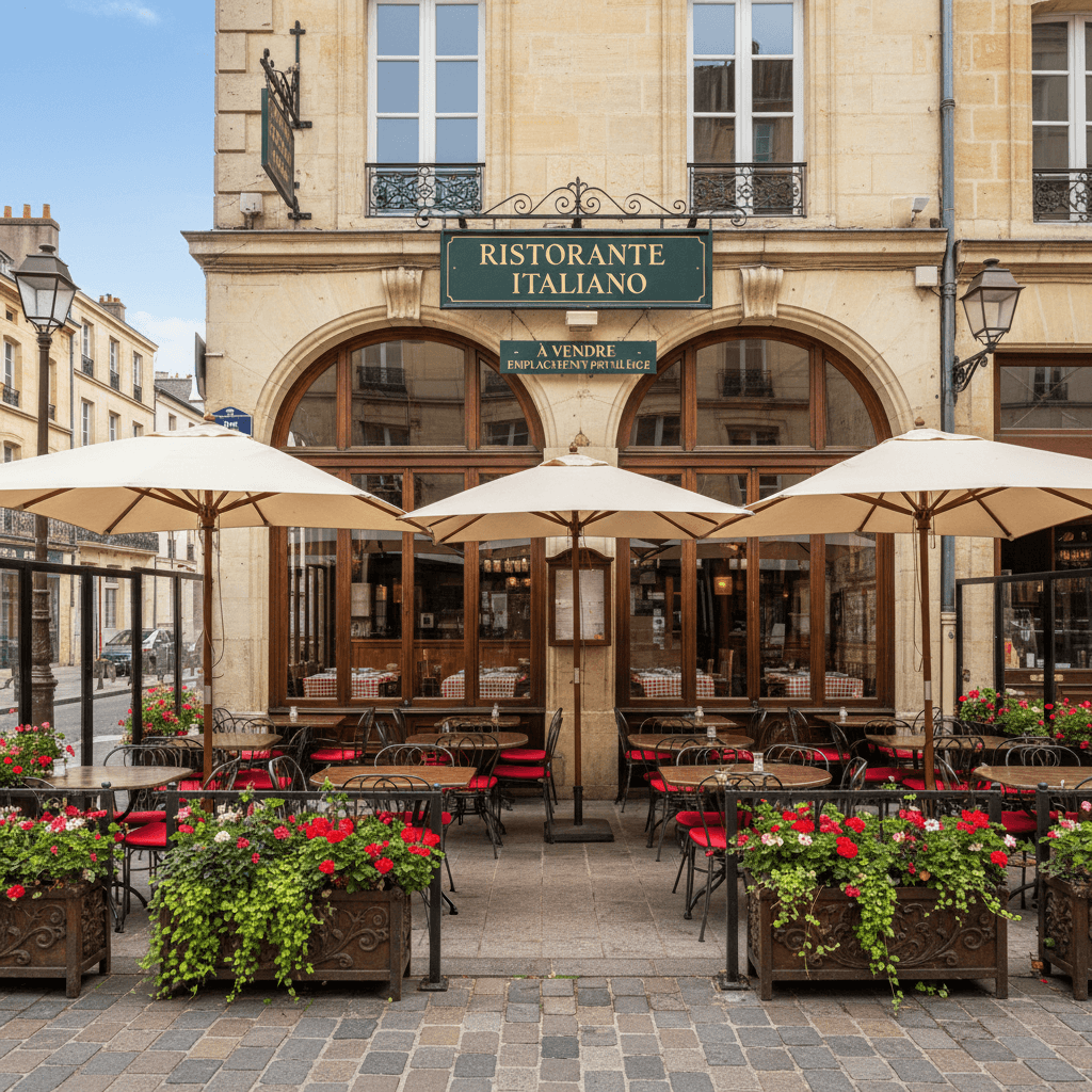 Restaurant à Bordeaux : terrasse - licence IV