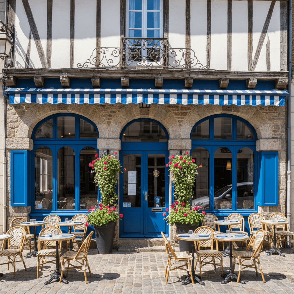 Bar-brasserie à Vannes : terrasse - licence IV - Image 1