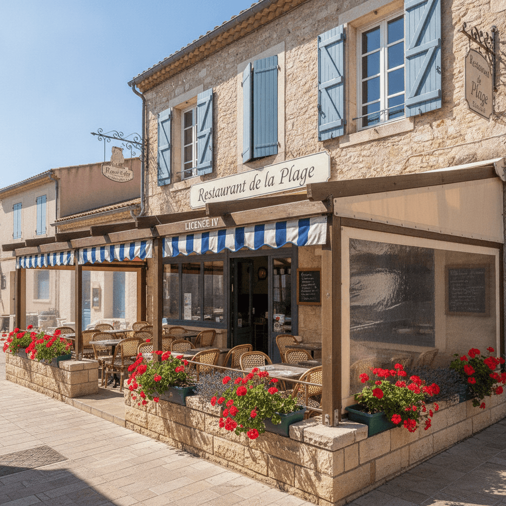 Restaurant 159m² à Argelès-Sur-Mer : terrasse - licence IV - Image 1