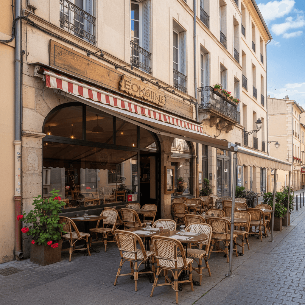 Restaurant 80m² à Perpignan : terrasse - Image 1