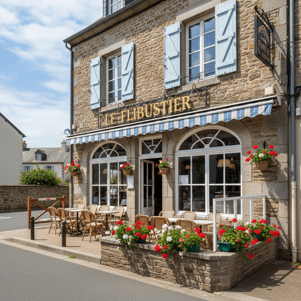 Restaurant à Cancale : terrasse - licence IV - Image 1