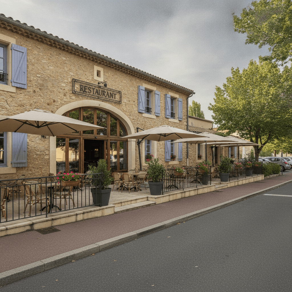 Restaurant 500m² à Le Muy : terrasse - licence IV - Image 1