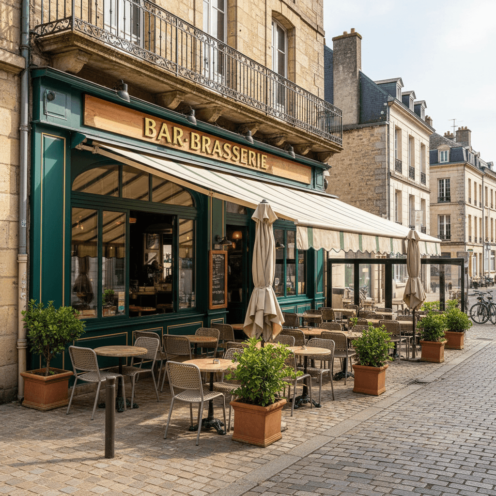 Bar-brasserie 80m² à Compiègne : terrasse - licence IV - Image 1