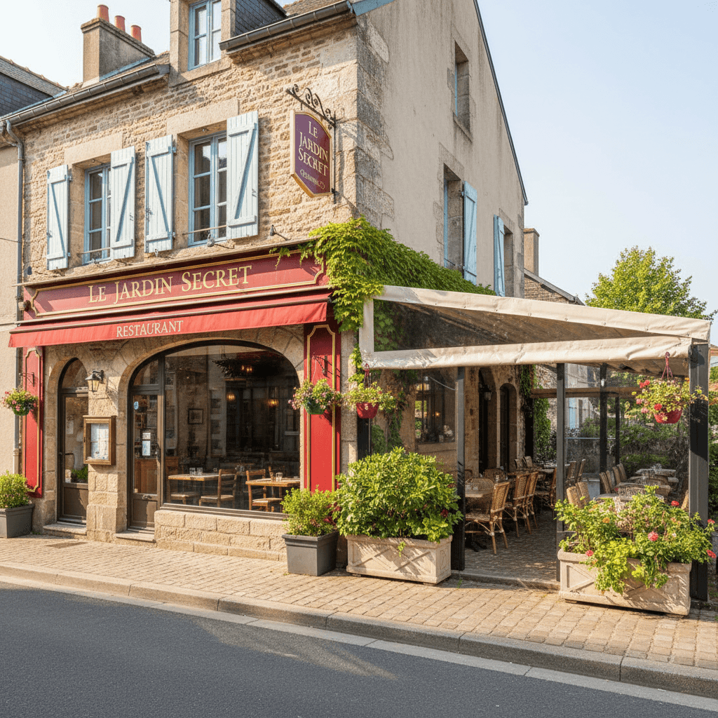 Restaurant 200m² à Trignac : terrasse - extraction - Image 1