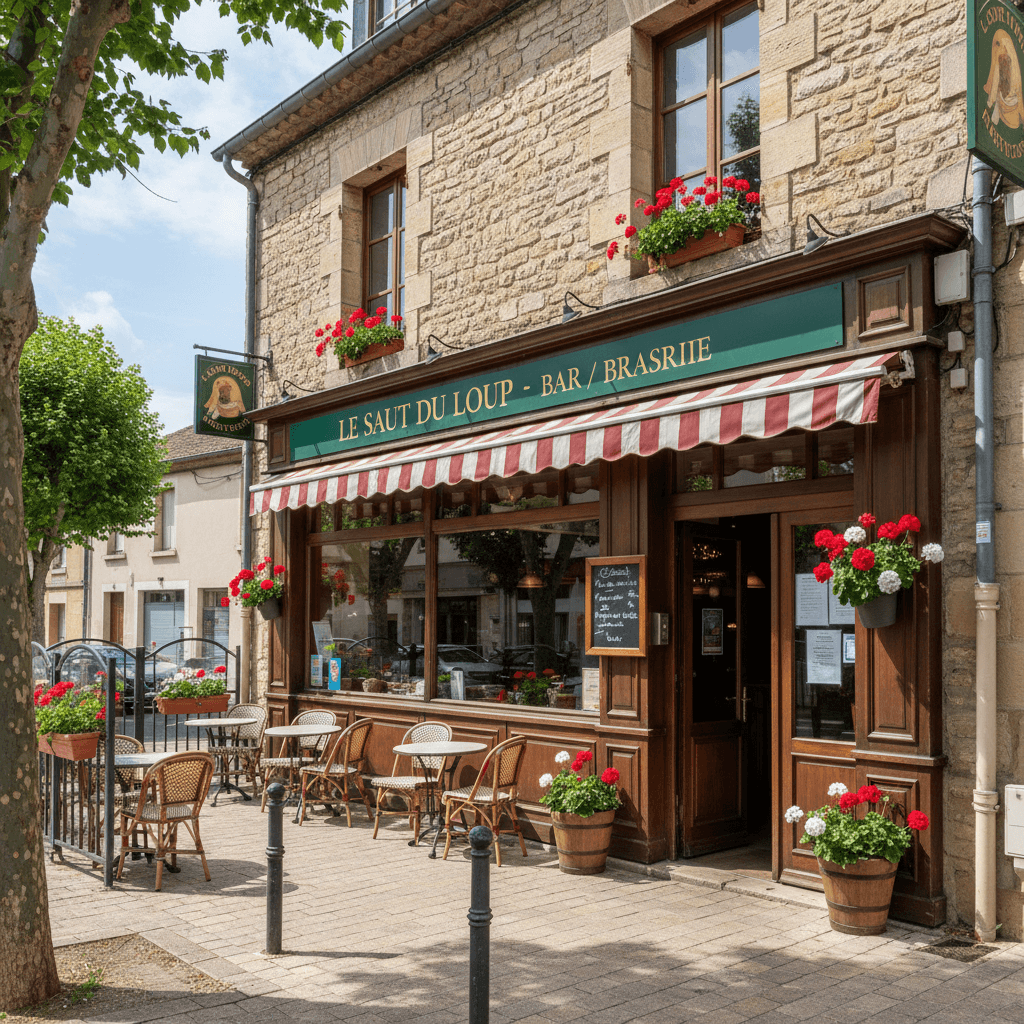 Bar-brasserie à Rousson : terrasse - licence IV - Image 1