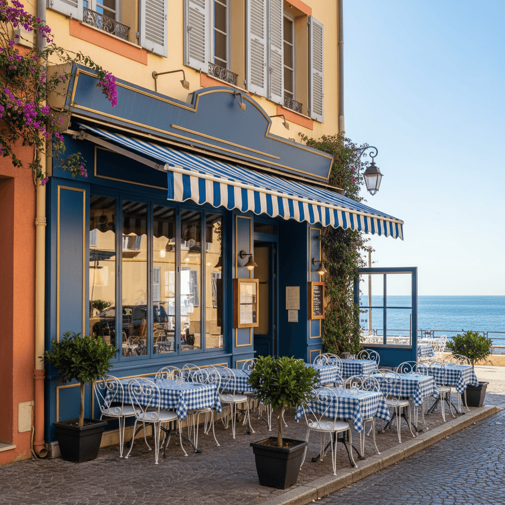 Restaurant 110m² à Menton : terrasse - licence IV - Image 1