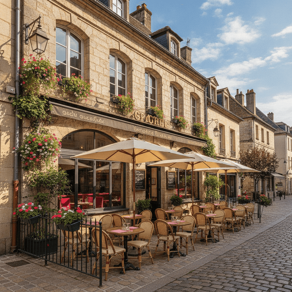 Restaurant 213m² à Besançon : terrasse - licence IV