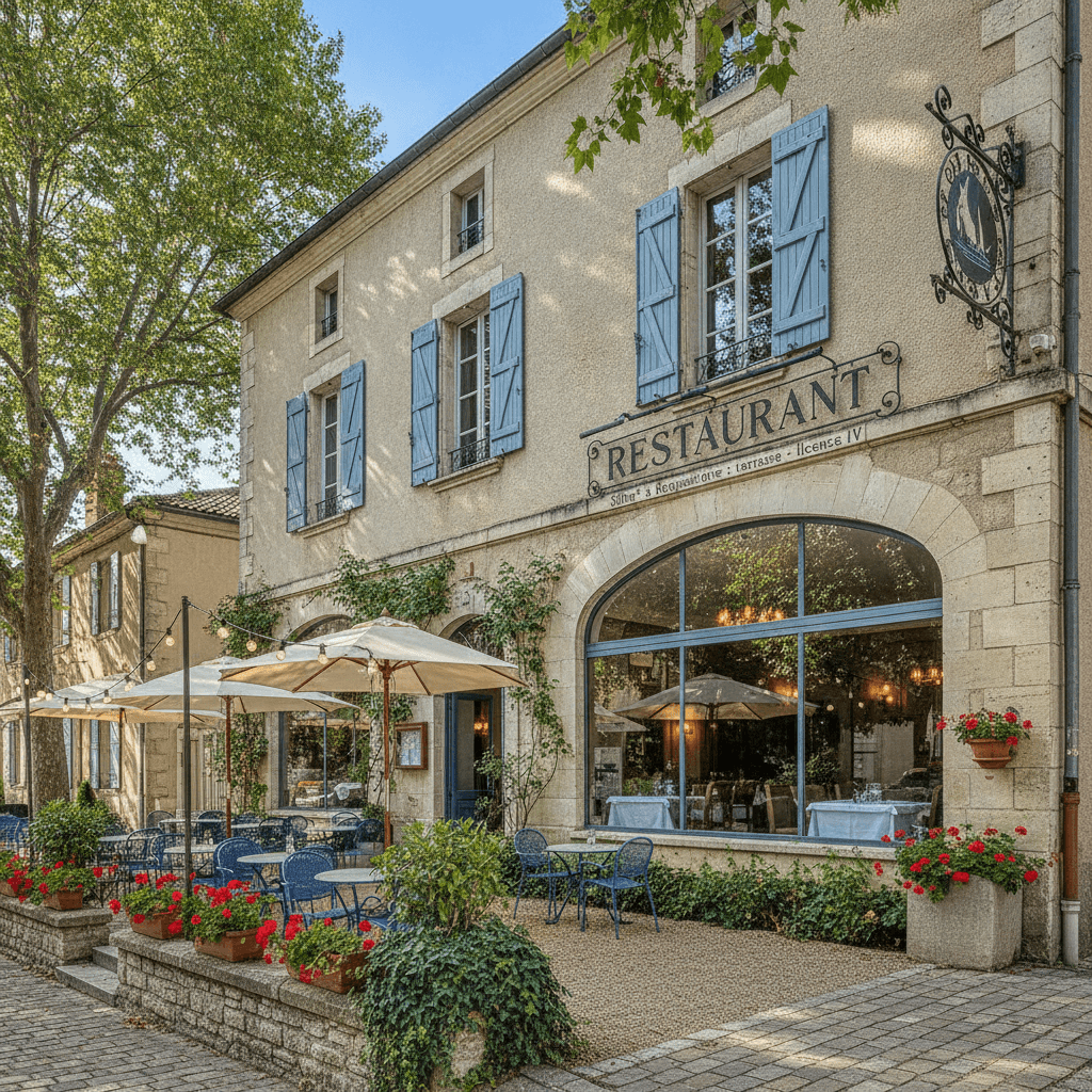 Restaurant 500m² à Roquesérière : terrasse - licence IV - Image 1