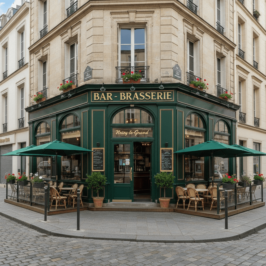 Bar-brasserie 60 couverts à Noisy-le-Grand : licence IV - extraction - Image 1