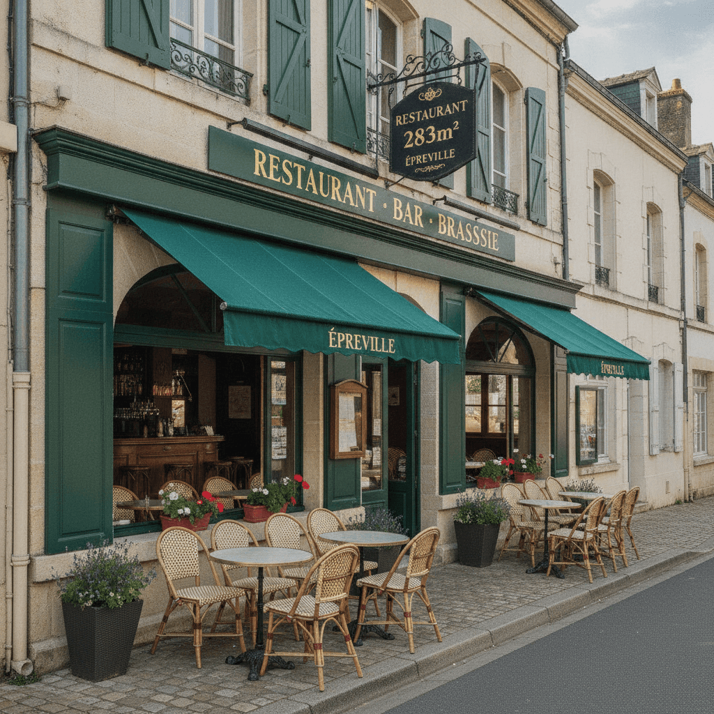 Restaurant 283m² à Épreville - Image 1