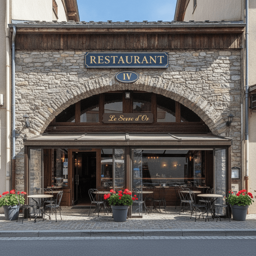 Restaurant 62m² à La Salle-Les-Alpes : terrasse - licence IV - Image 1