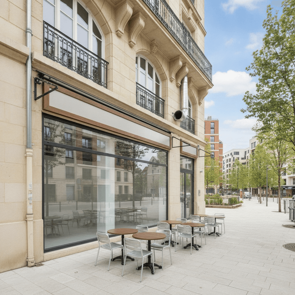 Murs et fonds 150m² à Lille : extraction
