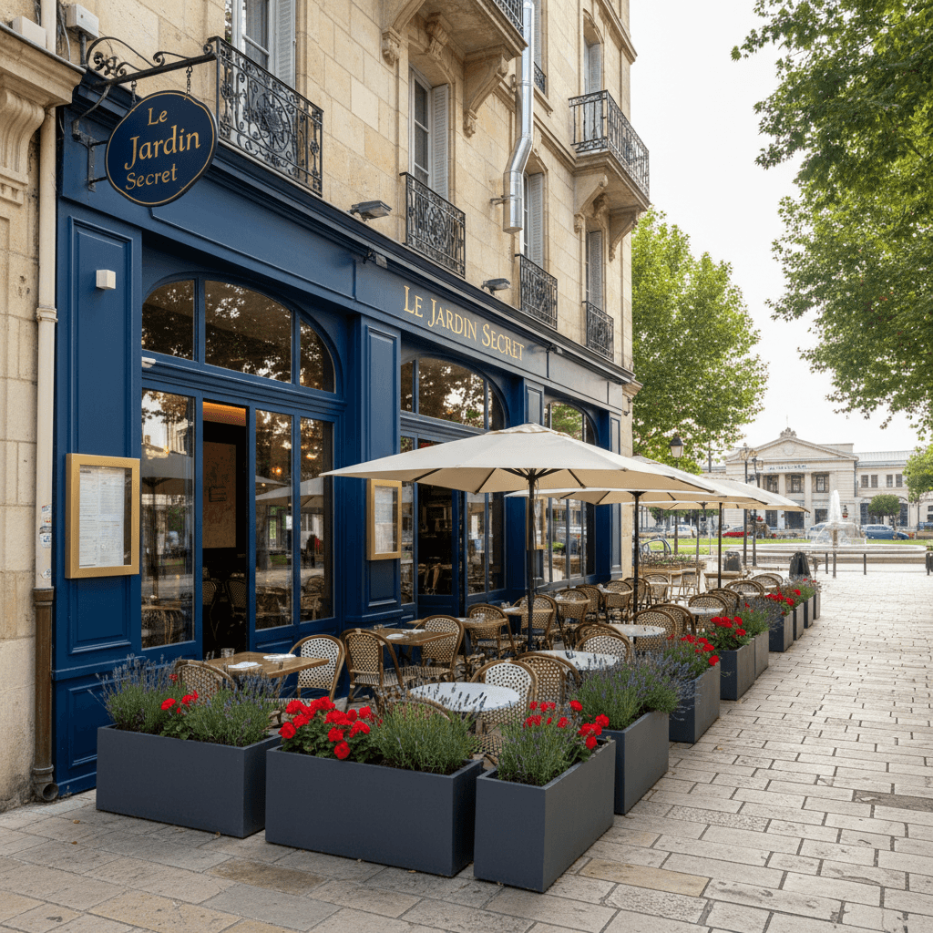Restaurant 170m² à Valence : terrasse - extraction - Image 1