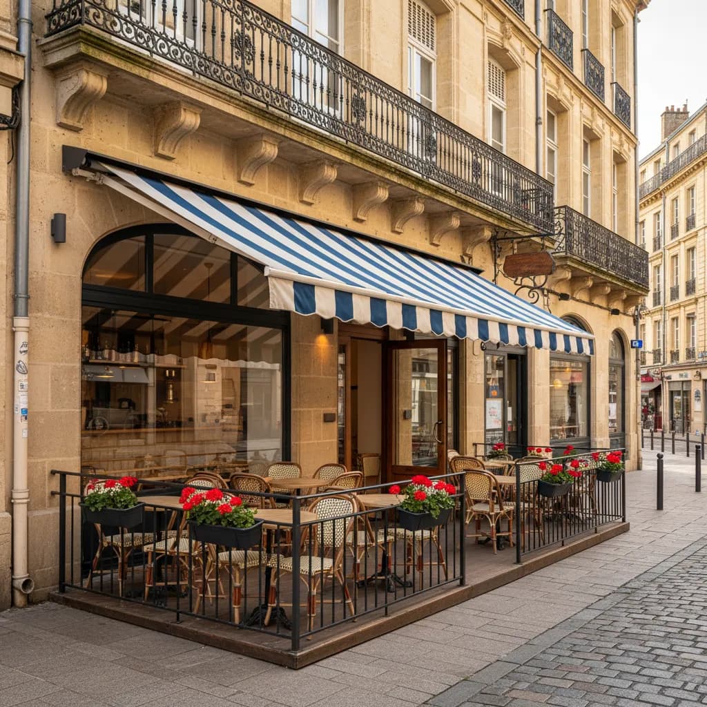 Fast-food 94m² à Bordeaux : terrasse - licence IV - Image 1