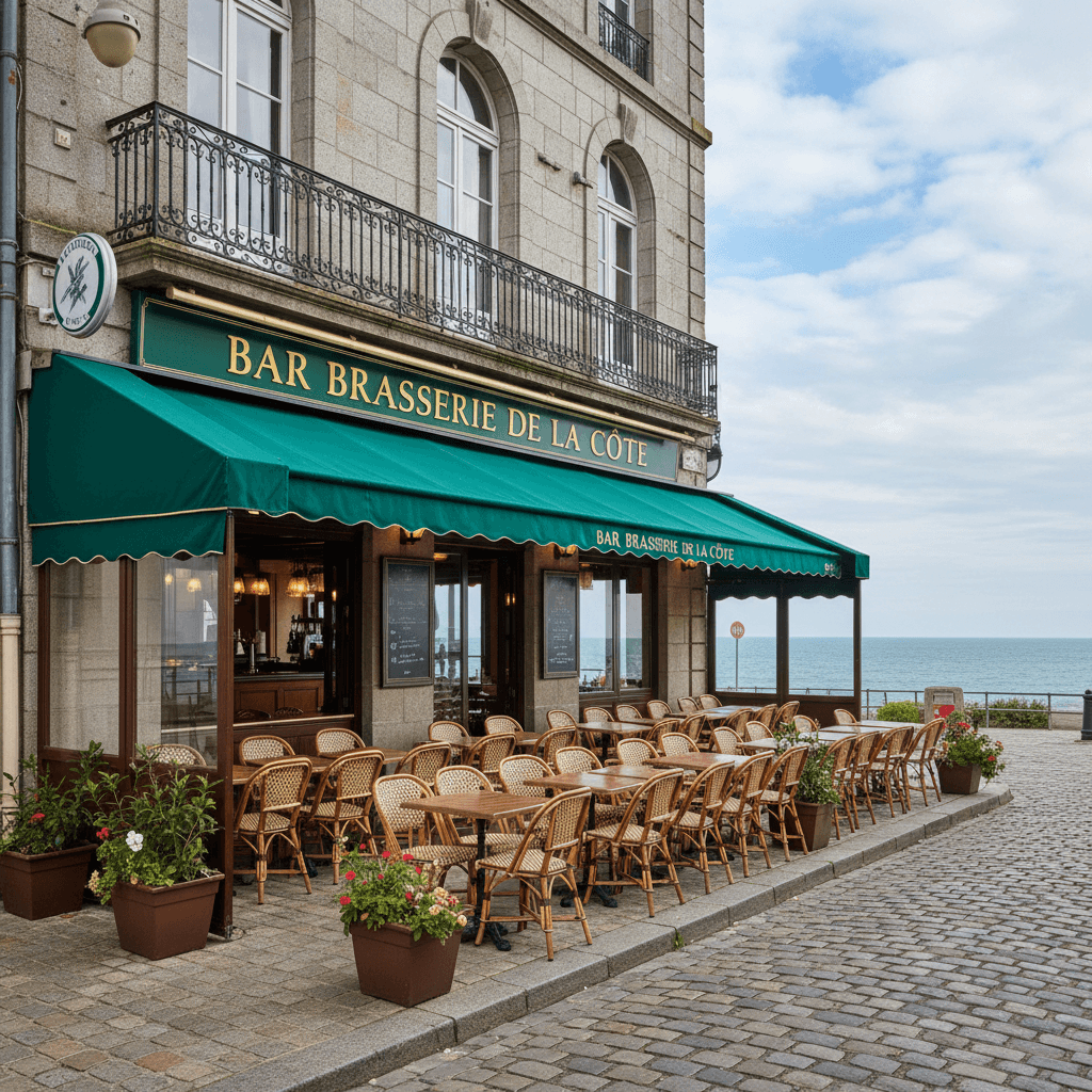 Bar-brasserie à Nantes : terrasse - licence IV