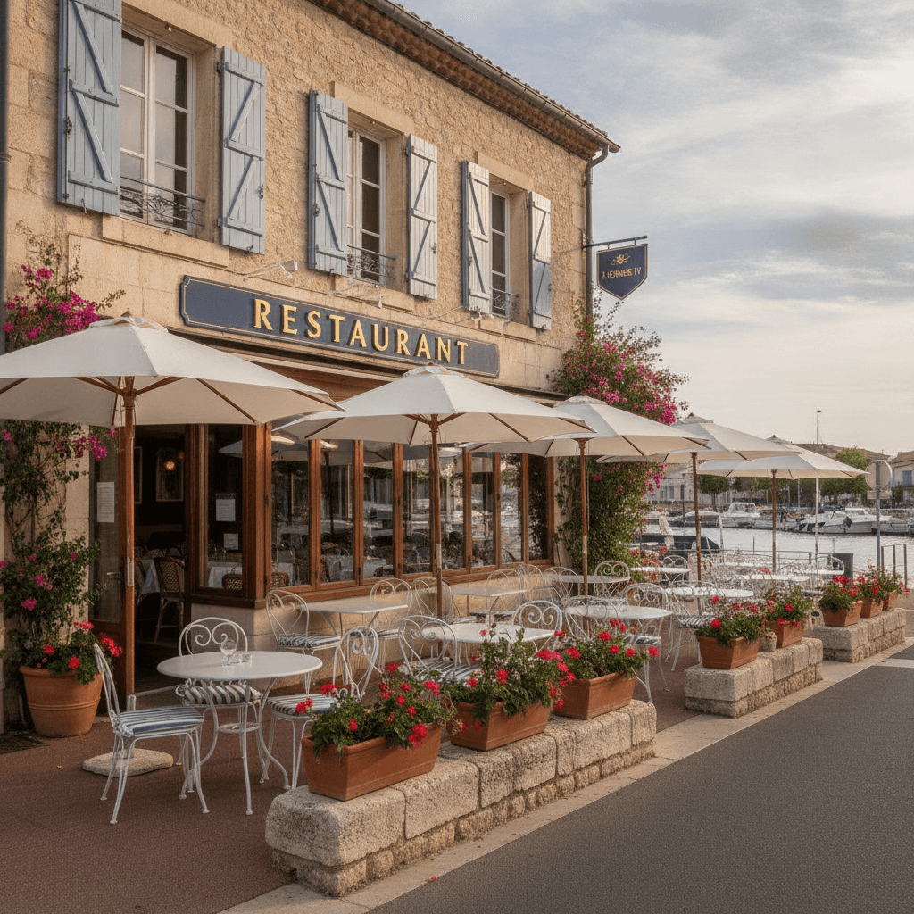Restaurant à Le Grau-Du-Roi : terrasse - licence IV - Image 1