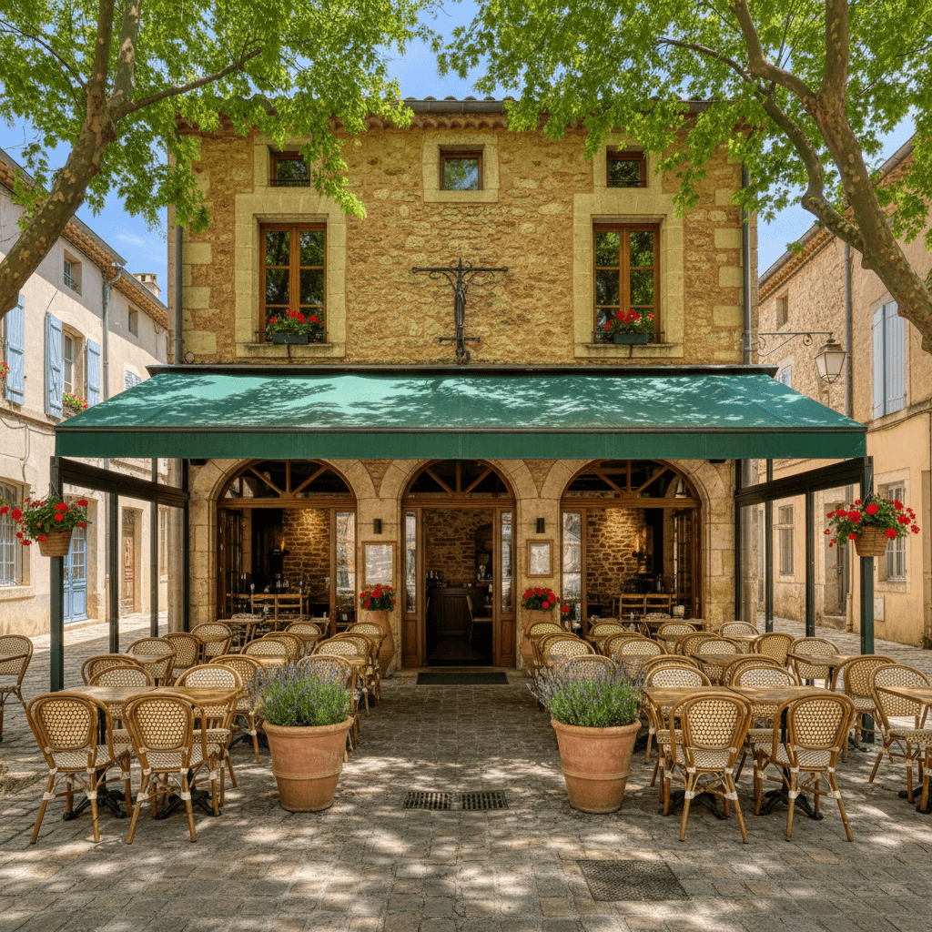Restaurant 120m² à Sommières : terrasse - licence IV - Image 1