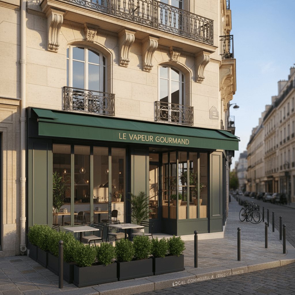 Local Commercial à Passy-Muette - 50 m² Idéal Restauration - Image 1