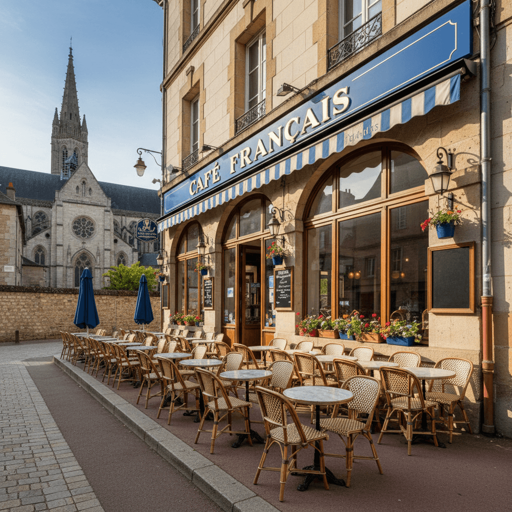 Bar-brasserie 80m² à Luxeuil-Les-Bains : terrasse - licence IV - Image 1