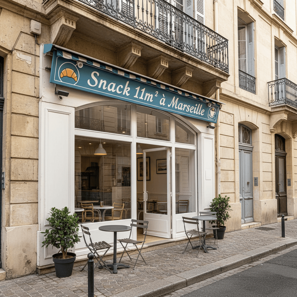 Snack 11m² à Marseille