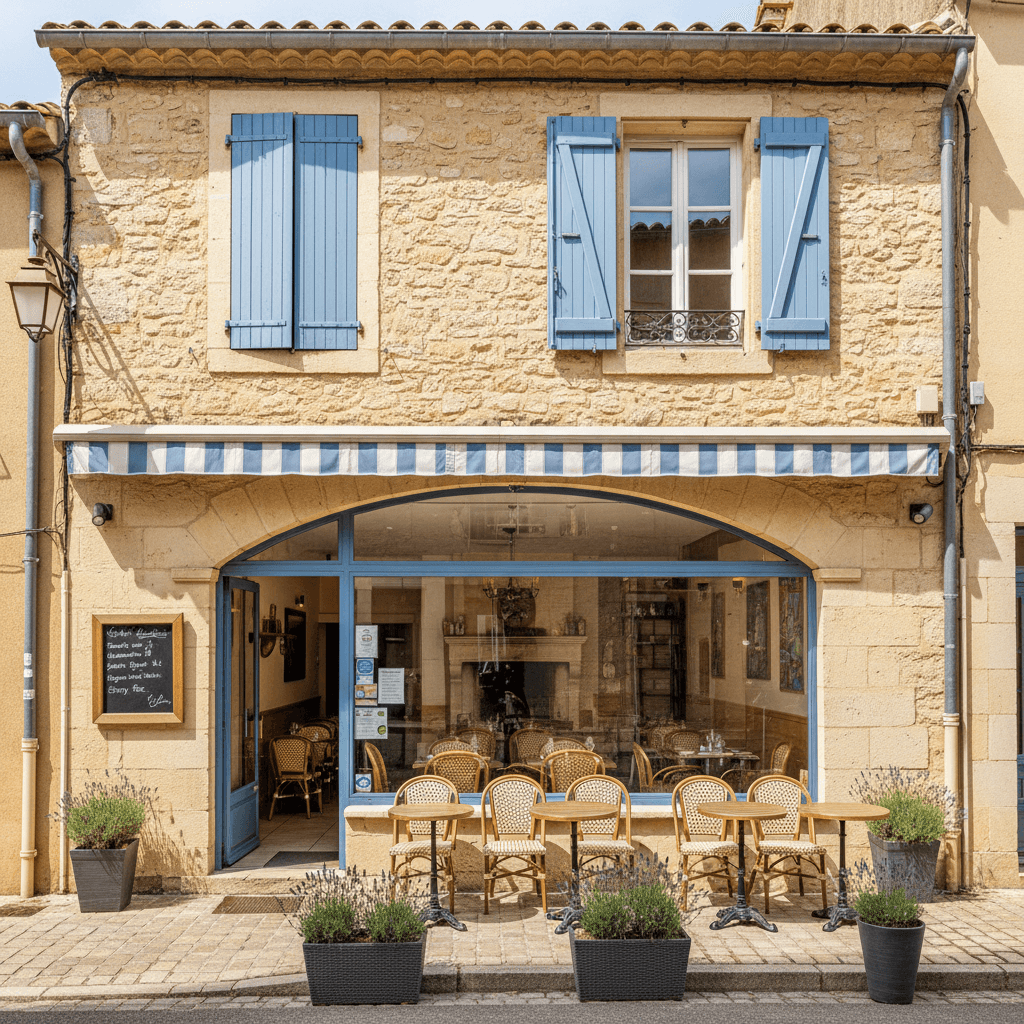 Restaurant 223m² à Salernes : terrasse - licence IV - Image 1