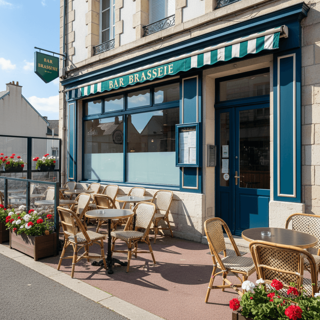 Bar-brasserie à Mouilleron-Le-Captif : terrasse - Image 1