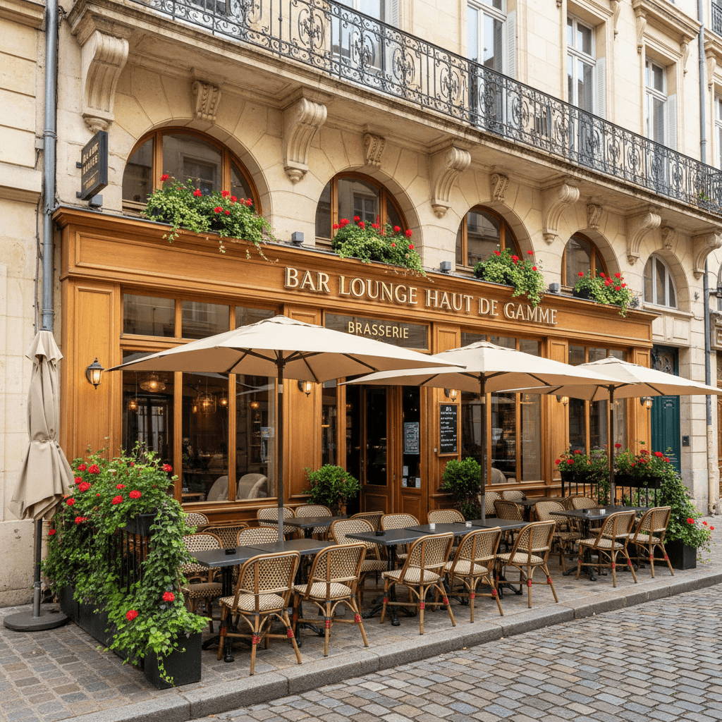 Bar-brasserie à Lille : terrasse - licence IV