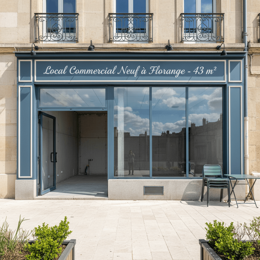Local Commercial Neuf à Florange - 43 m² - Image 1