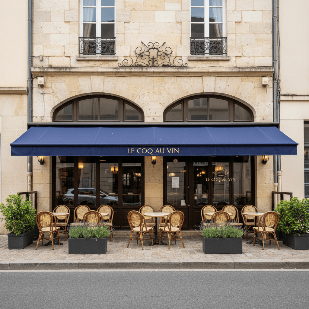 Restaurant 285m² à Mérignac : terrasse - extraction - Image 1