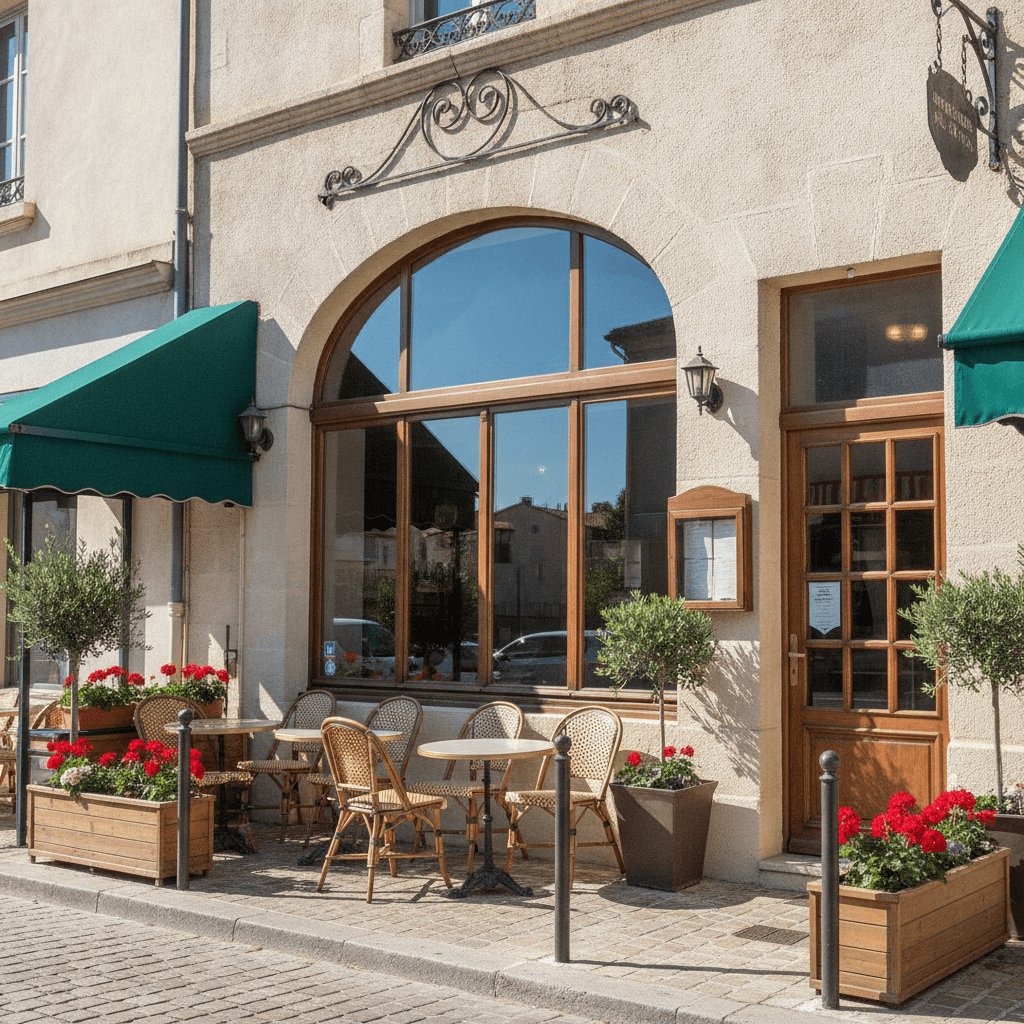 Restaurant 38m² à Mandelieu-la-Napoule : terrasse - extraction - Image 1
