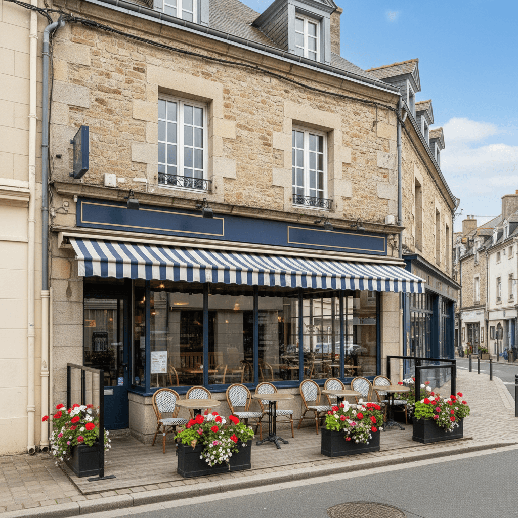 Bar-brasserie 200m² à Cherbourg-En-Cotentin : terrasse - licence IV - Image 1
