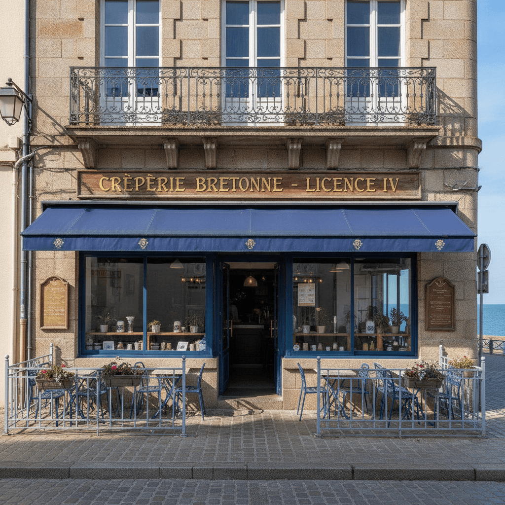 Restaurant à Vannes : terrasse - licence IV - Image 1