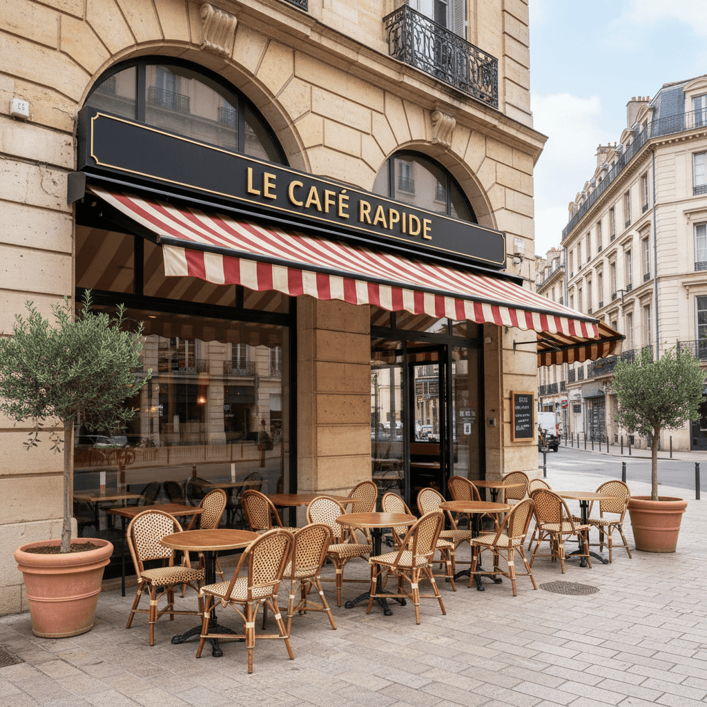Fast-food 200m² à Montpellier : terrasse - extraction - Image 1