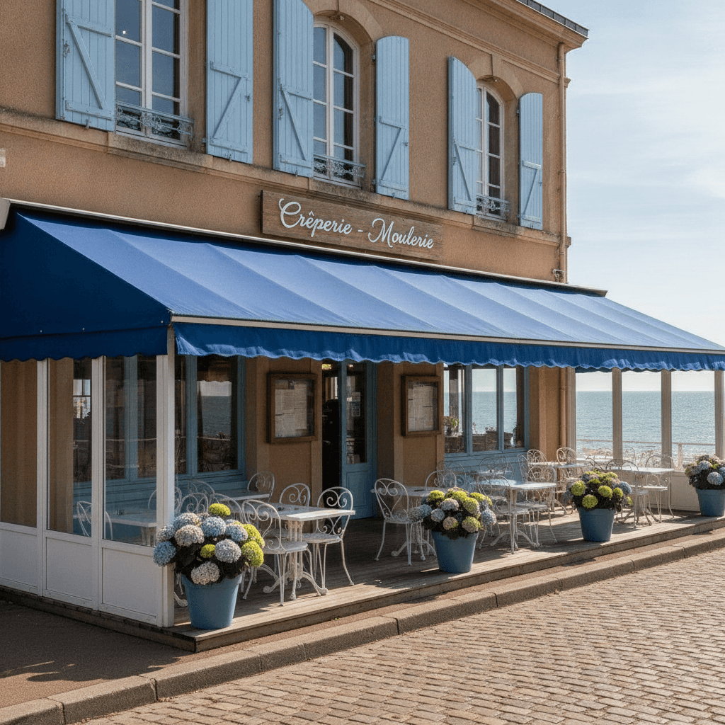 Restaurant 70m² à La Baule-Escoublac : terrasse - extraction - Image 1