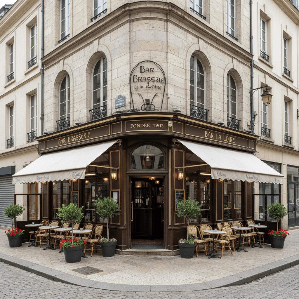 Bar-brasserie à Nantes : terrasse - licence IV - Image 1