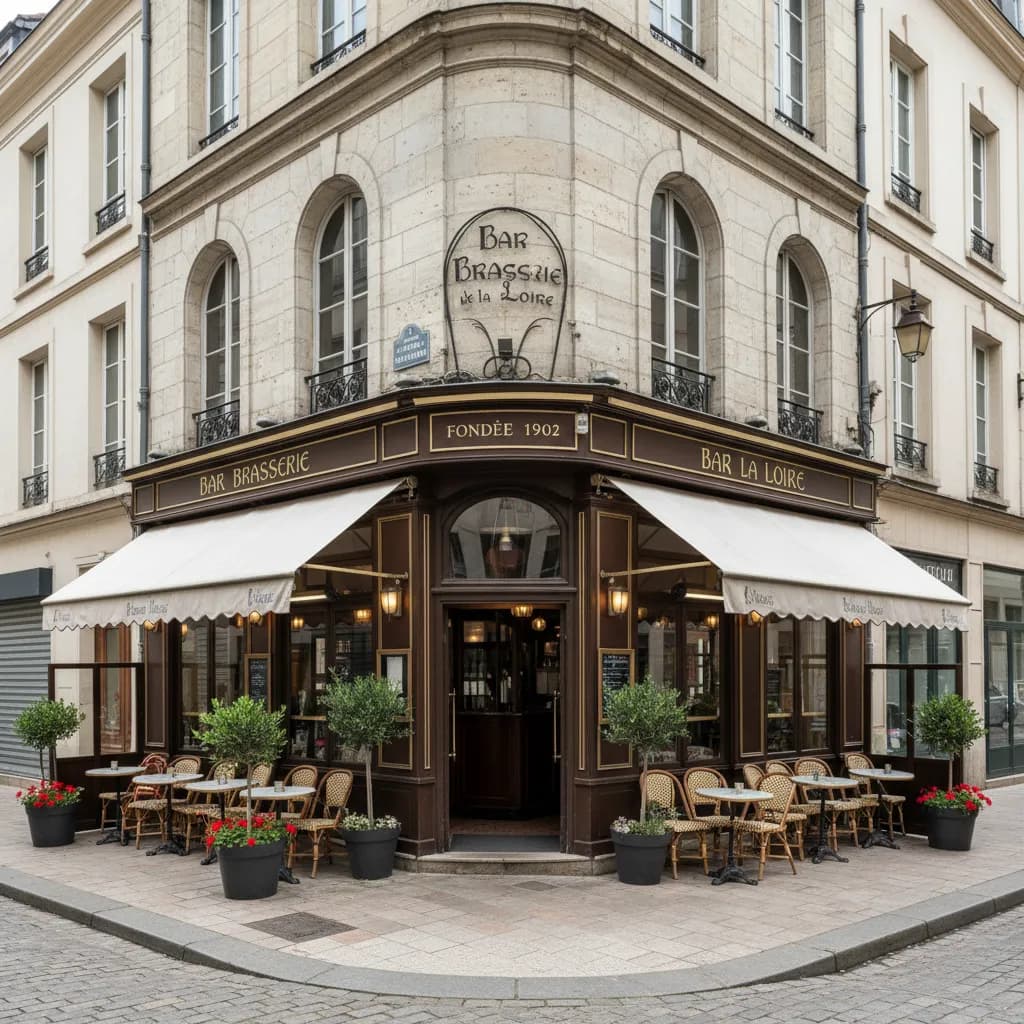 Bar-brasserie à Nantes : terrasse - licence IV - Image 1