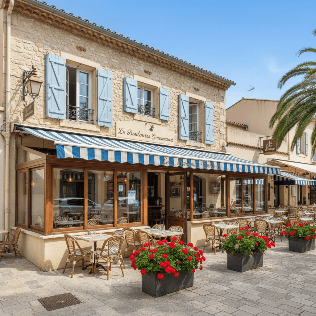 Restaurant à Saint-Raphaël : terrasse - extraction - Image 1