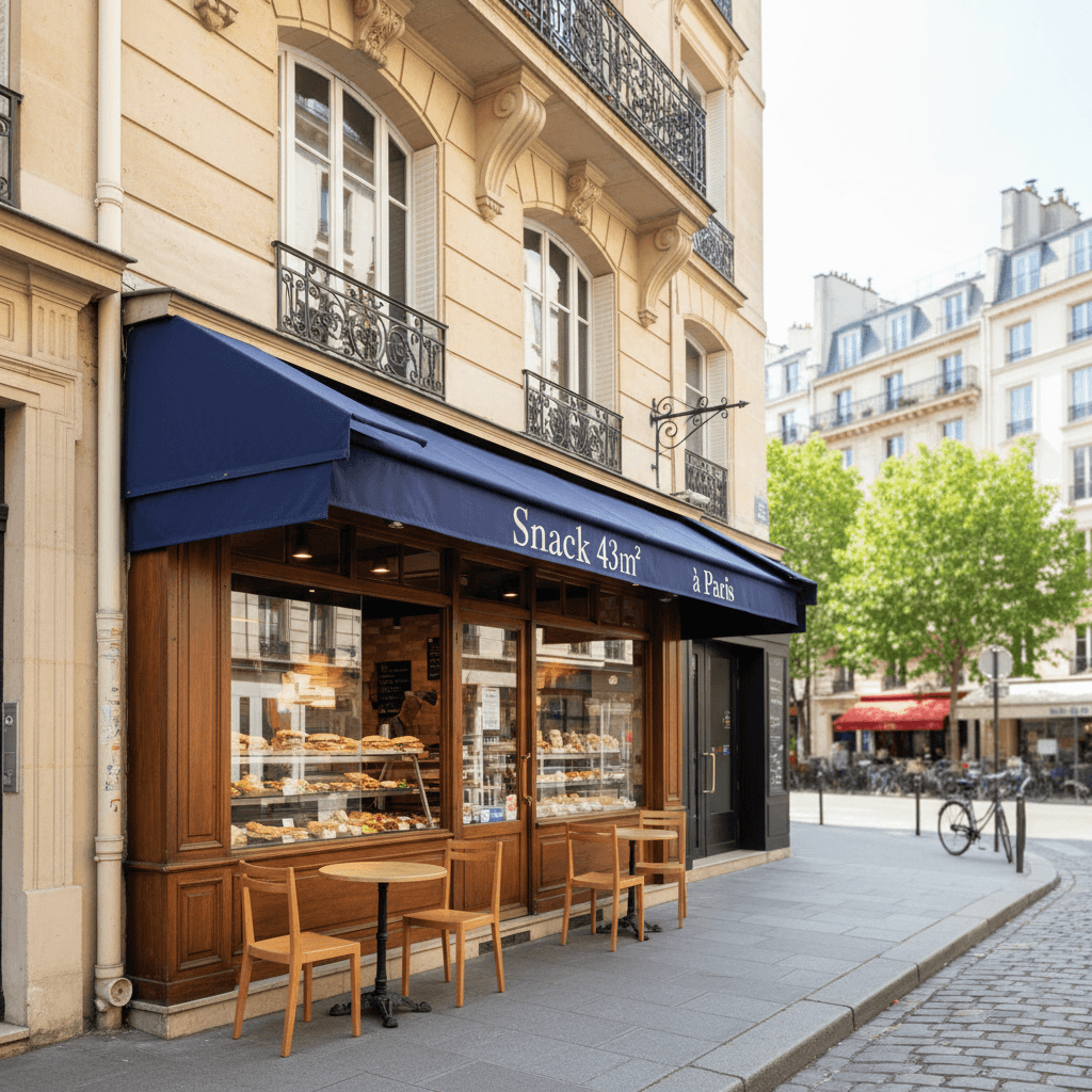 Snack 43m² à Paris